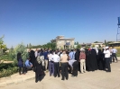 بازدید دانشجویان طب سنتی اسلامی استاد و حکیم خیراندیش پدر طب سنتی ایران از کلکسیون گیاهان دارویی شرکت زرین گیاه ارومیه